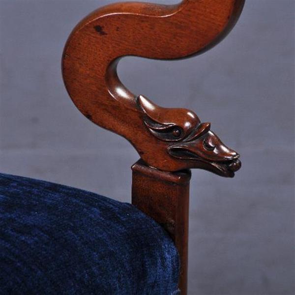Grote foto antieke armstoelen stel van 2 hollandse biedermeier armstoelen bureaustoelen ca. 1825 no941151 antiek en kunst stoelen en banken