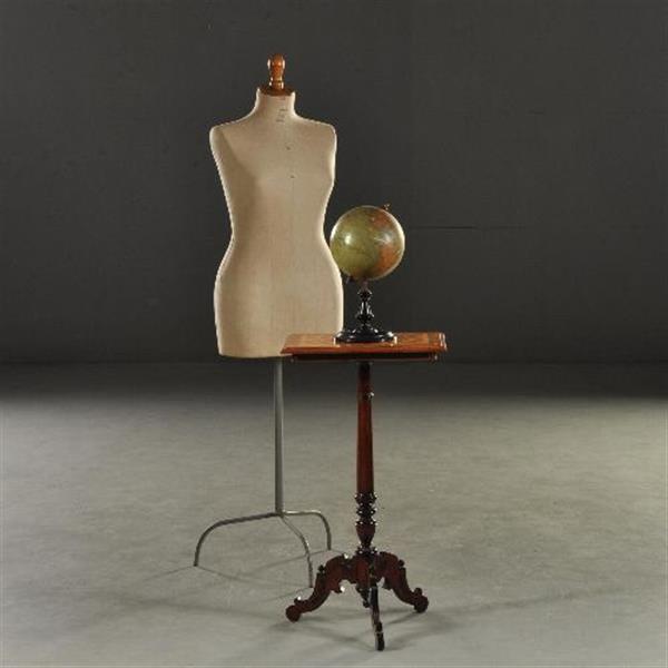 Grote foto antieke bijzettafels wijntafel rechthoekige fraai ingelegde wijntafel ca 1880. no.180407 antiek en kunst stoelen en banken