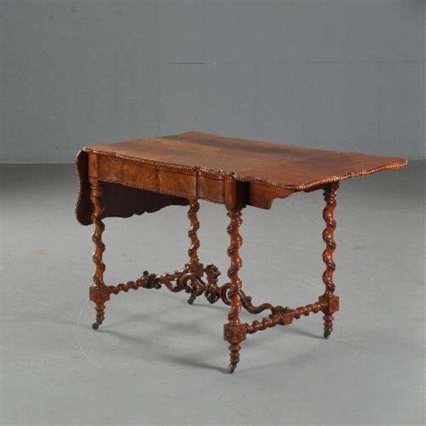 Grote foto antieke bijzettafels wijntafels hollandse wandtafel gesigneerd t.j. heydanus ca. 1840 no. 46163 antiek en kunst stoelen en banken