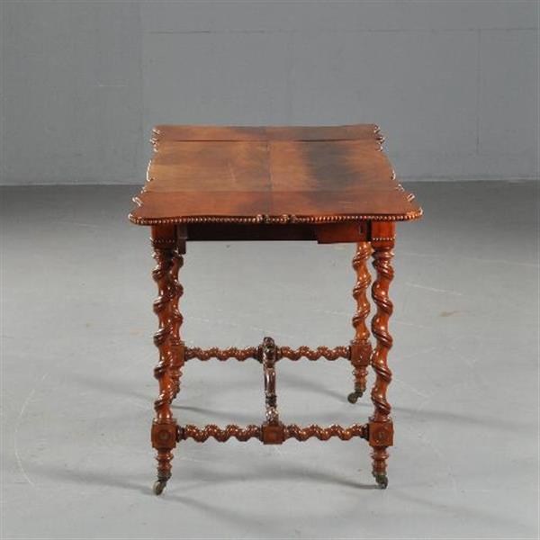Grote foto antieke bijzettafels wijntafels hollandse wandtafel gesigneerd t.j. heydanus ca. 1840 no. 46163 antiek en kunst stoelen en banken