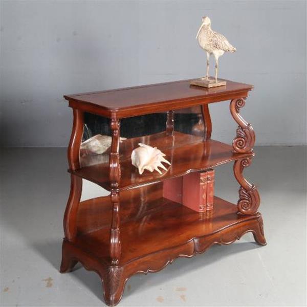 Grote foto antieke sidetables stel van 2 museale wandtafels gesigneerd no.591038 antiek en kunst stoelen en banken