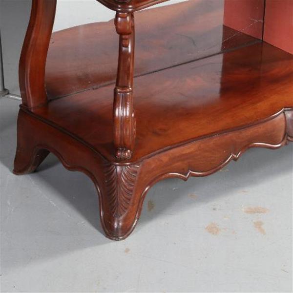 Grote foto antieke sidetables stel van 2 museale wandtafels gesigneerd no.591038 antiek en kunst stoelen en banken