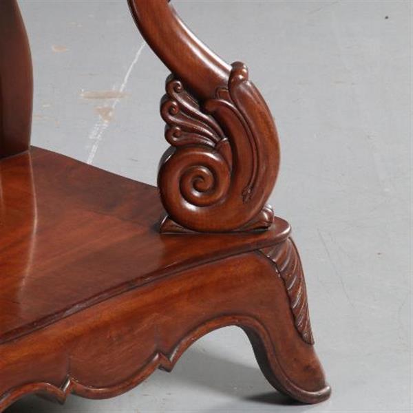 Grote foto antieke sidetables stel van 2 museale wandtafels gesigneerd no.591038 antiek en kunst stoelen en banken