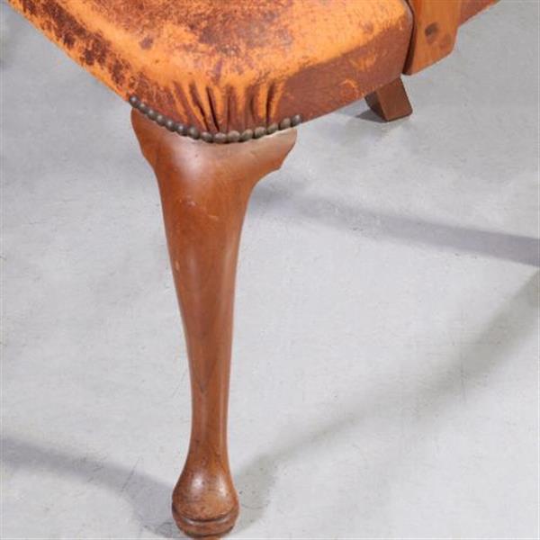 Grote foto antieke stoelen stel van 8 eetkamerstoelen 2 met armleuningen ca. 1920 prijs incl bekleding naar antiek en kunst stoelen en banken