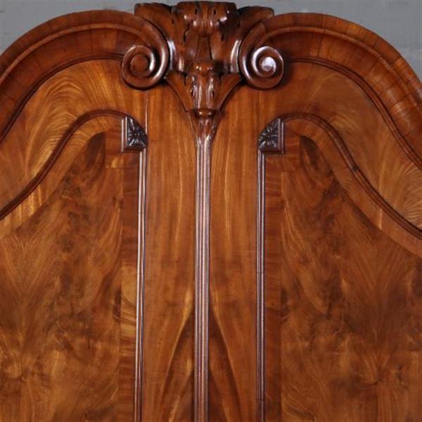 Grote foto antieke kast reusachtig hollands louis seize kabinet ca.1770 in blond bloemmahonie no.670421 antiek en kunst stoelen en banken