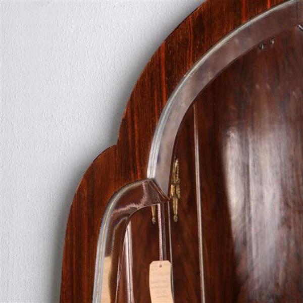 Grote foto antieke spiegel grote art deco palissander wandspiegel ca. 1925 frankrijk 111 x 85 cm no.481879 antiek en kunst spiegels
