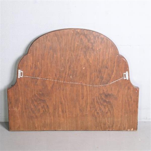 Grote foto antieke spiegel grote art deco palissander wandspiegel ca. 1925 frankrijk 111 x 85 cm no.481879 antiek en kunst spiegels