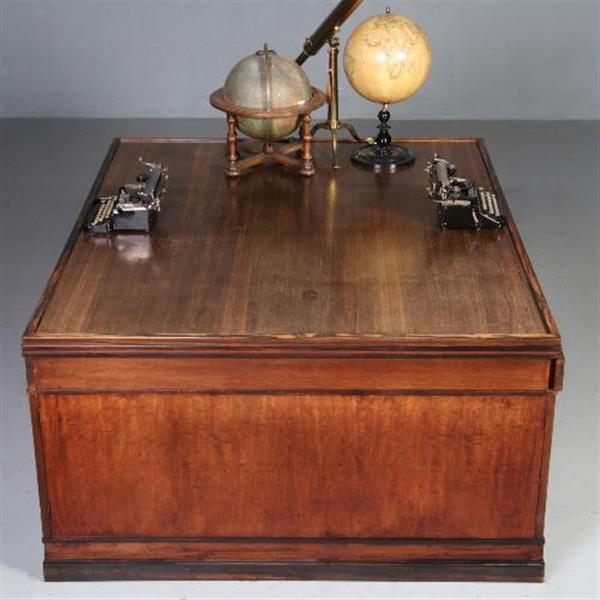 Grote foto art deco herenkamer zeer groot bureau n boekenkast pander ca. 1915 no.155074 antiek en kunst overige in antiek gebruiksvoorwerpen