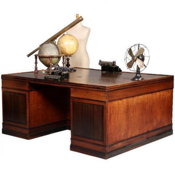 Grote foto art deco herenkamer zeer groot bureau n boekenkast pander ca. 1915 no.155074 antiek en kunst overige in antiek gebruiksvoorwerpen