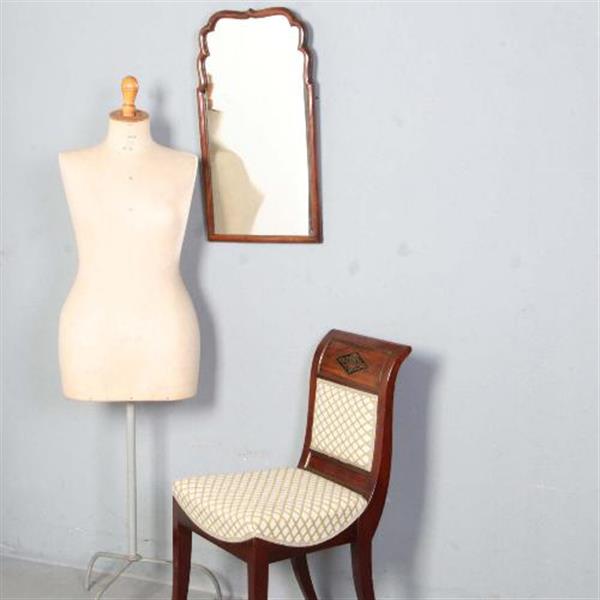 Grote foto antieke spiegel soesterspiegel uiterst eenvoudig n uiterst elegant noten va. 1800 no.521408 hoo antiek en kunst spiegels