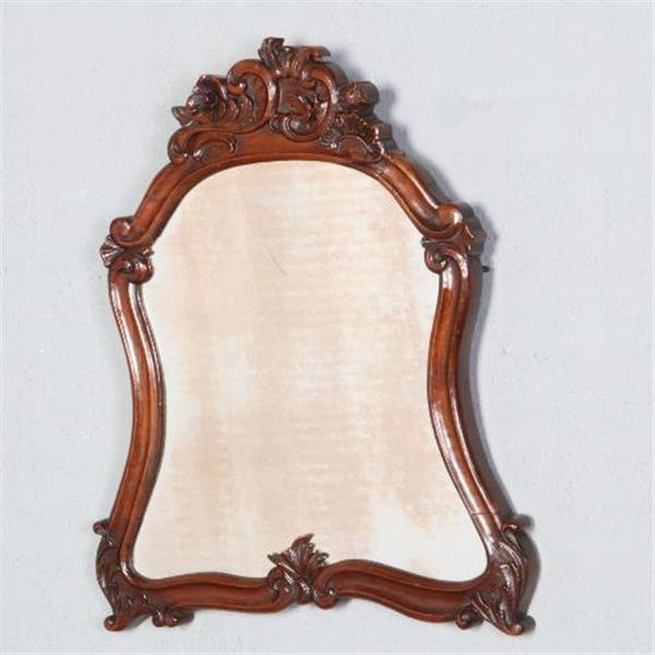 Grote foto antieke spiegel klein biedermeier spiegeltje met verweerd glas ca. 1830 no.200260 hoogte 0 43 m antiek en kunst spiegels