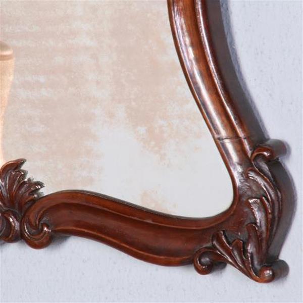 Grote foto antieke spiegel klein biedermeier spiegeltje met verweerd glas ca. 1830 no.200260 hoogte 0 43 m antiek en kunst spiegels