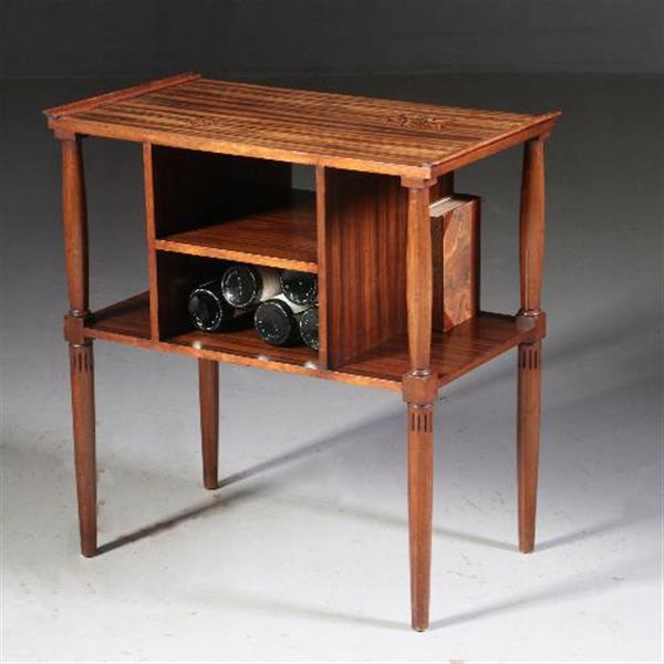 Grote foto art deco theetafel ca. 1910 gesigneerd louis majorelle nancy frankrijk no.401754 antiek en kunst stoelen en banken