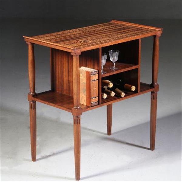Grote foto art deco theetafel ca. 1910 gesigneerd louis majorelle nancy frankrijk no.401754 antiek en kunst stoelen en banken