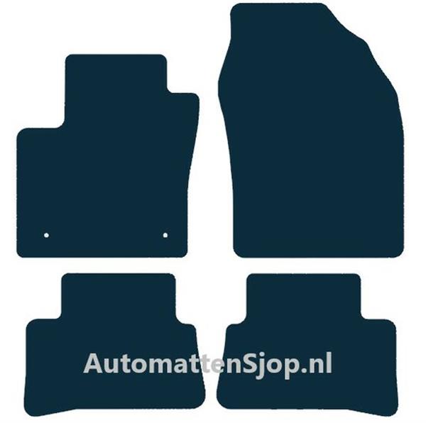 Grote foto luxe velours zwart automatten toyota c hr 2024 heden auto onderdelen overige auto onderdelen
