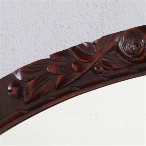 Grote foto antieke spiegel art crafts spiegel engeland ca. 1900 klein dwars ovaal no.771852 hoogte 0 38 m antiek en kunst spiegels