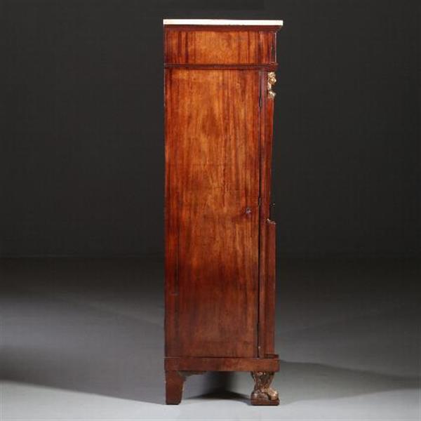 Grote foto antieke kast franse empire chiffonni re met 4 deuren 2 frontaal en twee aan de zijkanten no.7 antiek en kunst stoelen en banken