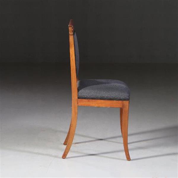 Grote foto antieke stoelen stel van 6 louis philipe stoelen ca. 1835 mahonie incl stoffering naar wens no. antiek en kunst stoelen en banken