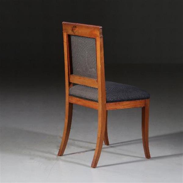 Grote foto antieke stoelen stel van 6 louis philipe stoelen ca. 1835 mahonie incl stoffering naar wens no. antiek en kunst stoelen en banken