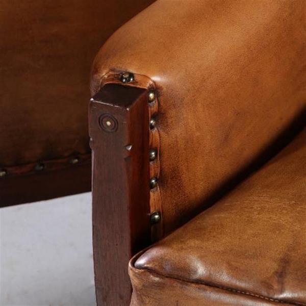 Grote foto antieke fauteuils stel van 2 art deco 1900 zetels geheel gerestaureerd nieuw hand gepatineerd lee antiek en kunst stoelen en banken