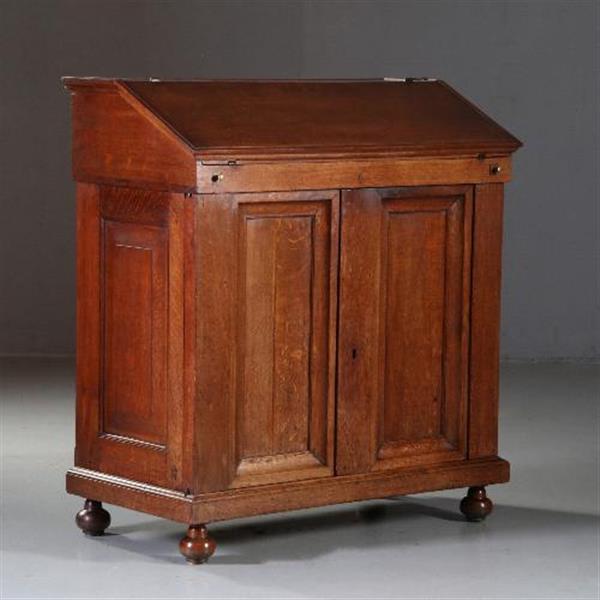 Grote foto antieke bureaus cantoor pupitrum hollands ca 1700 met fabuleus inlegwerk no.822411 antiek en kunst overige in antiek gebruiksvoorwerpen