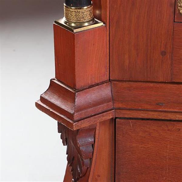 Grote foto antieke kasten reusachtig fries kabinet prachtige oude meekrap kleur no.860460 antiek en kunst stoelen en banken