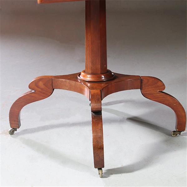 Grote foto antieke bijzettafels engelse victoriaanse pembroke table in mahonie no.871130 antiek en kunst stoelen en banken