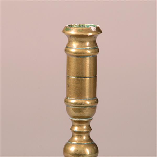 Grote foto antieke kandelaren stel van 2 kleine bronzen candlesticks engeland ca 1800 no.900815.r antiek en kunst overige in antiek gebruiksvoorwerpen