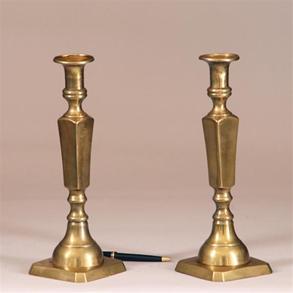 Grote foto antieke kandelaren stel van 2 engelse candlesticks 18e eeuw no.900815.u antiek en kunst overige in antiek gebruiksvoorwerpen