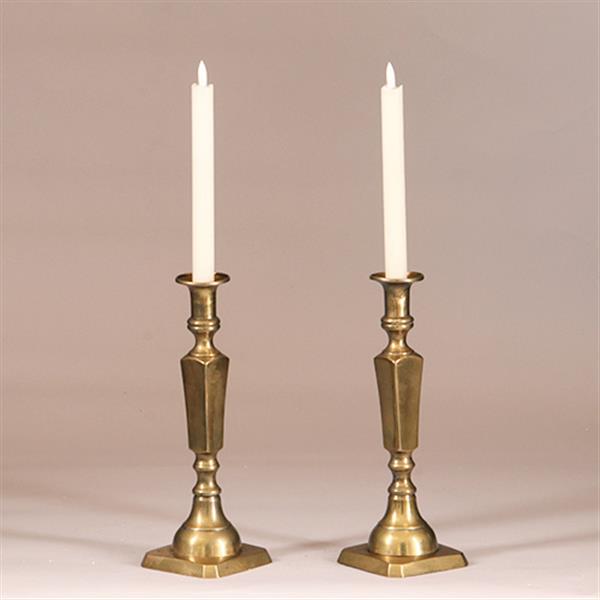 Grote foto antieke kandelaren stel van 2 engelse candlesticks 18e eeuw no.900815.u antiek en kunst overige in antiek gebruiksvoorwerpen