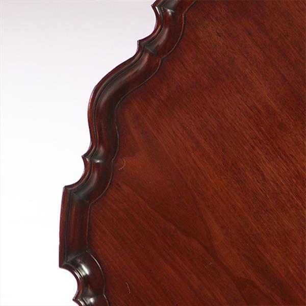 Grote foto antieke bijzettafel wijntafel salontafelhoogte ca. 1870 rond en sterk geschulpt no.792916 antiek en kunst stoelen en banken