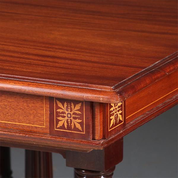 Grote foto zeer lange tafel voor 18 personen ca 1880 historisme no.862495 antiek en kunst stoelen en banken