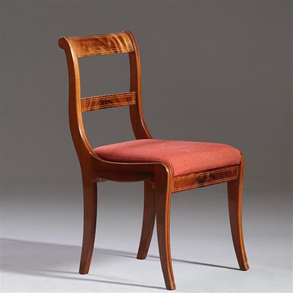 Grote foto 8 antieke stoelen nieuwe stof naar keus frankrijk ca 1925 mahonie 2 met armeuningen no.911830 antiek en kunst stoelen en banken