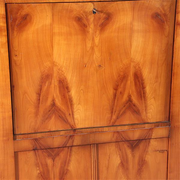 Grote foto kersenhouten hoekkast bar ca 1825 met 4 deuren en secretaire klep onwaarschijnlijk veel ruimte no antiek en kunst overige in antiek gebruiksvoorwerpen