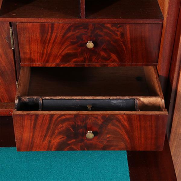Grote foto strakke secretaire abattant of klep secretaire vroeg biedermeier mahonie 1825 no.610999 antiek en kunst overige in antiek gebruiksvoorwerpen