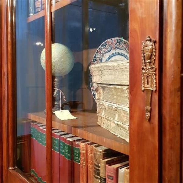 Grote foto antieke kast monumentale bibliotheekkast boekenkast 4 meter breed ca. 1820 no 258034 antiek en kunst stoelen en banken