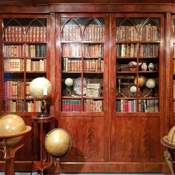 Grote foto antieke kast monumentale bibliotheekkast boekenkast 4 meter breed ca. 1820 no 258034 antiek en kunst stoelen en banken