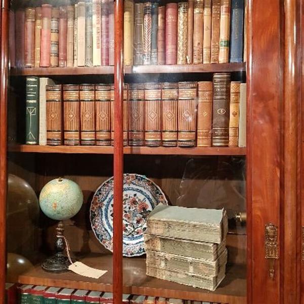 Grote foto antieke kast monumentale bibliotheekkast boekenkast 4 meter breed ca. 1820 no 258034 antiek en kunst stoelen en banken