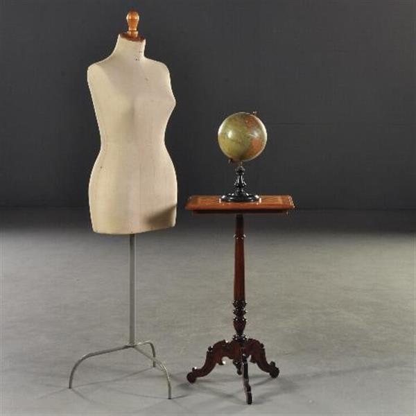 Grote foto antieke bijzettafels wijntafel rechthoekige fraai ingelegde wijntafel ca 1880. no.180407 antiek en kunst stoelen en banken