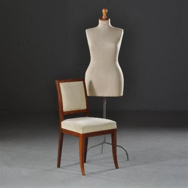 Grote foto antieke stoelen stel van 14 strakke mahonie eetkamerstoelen stoelen ca. 1880 incl bekleding naar w antiek en kunst stoelen en banken