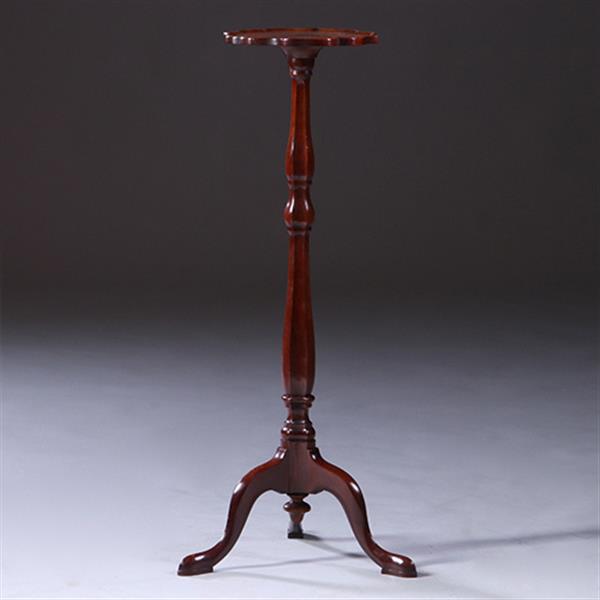 Grote foto hollandse lampetafel gueridon ca 1880 met geschulpt blad in mahonie no.222125 antiek en kunst stoelen en banken