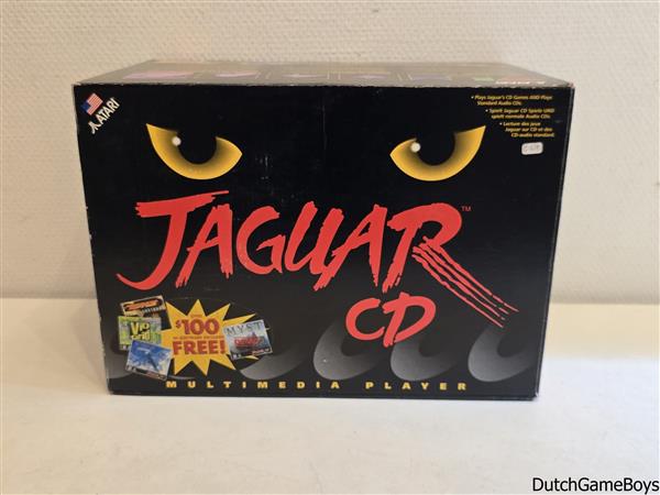 Grote foto atari jaguar cd console games memory track boxed spelcomputers games overige games