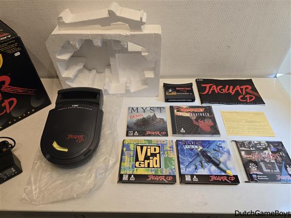 Grote foto atari jaguar cd console games memory track boxed spelcomputers games overige games