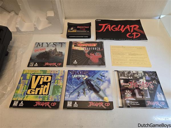 Grote foto atari jaguar cd console games memory track boxed spelcomputers games overige games