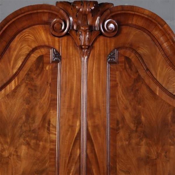 Grote foto antieke kast reusachtig hollands louis seize kabinet ca.1770 in blond bloemmahonie no.670421 antiek en kunst stoelen en banken