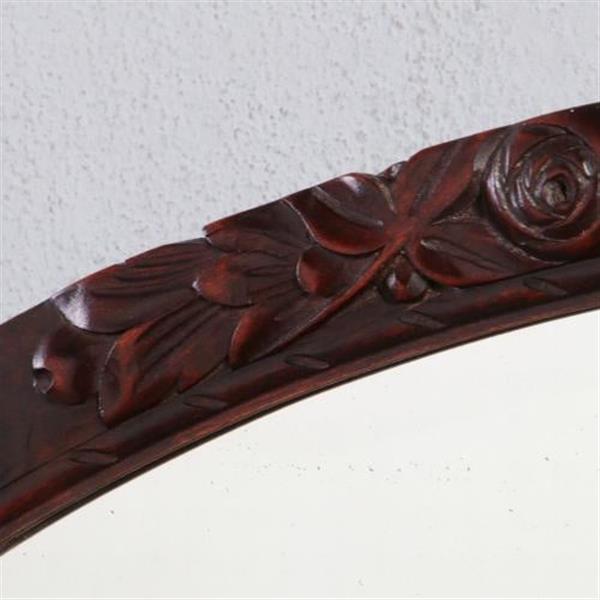 Grote foto antieke spiegel art crafts spiegel engeland ca. 1900 klein dwars ovaal no.771852 hoogte 0 38 m antiek en kunst spiegels
