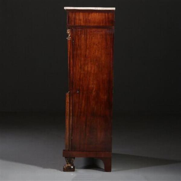 Grote foto antieke kast franse empire chiffonni re met 4 deuren 2 frontaal en twee aan de zijkanten no.7 antiek en kunst stoelen en banken