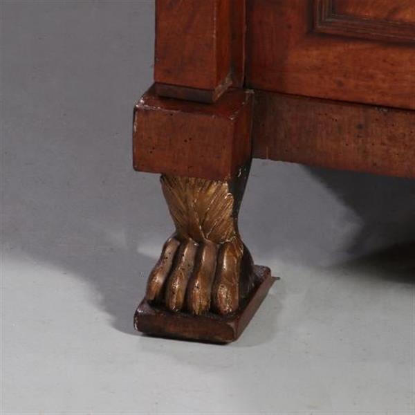 Grote foto antieke kast franse empire chiffonni re met 4 deuren 2 frontaal en twee aan de zijkanten no.7 antiek en kunst stoelen en banken