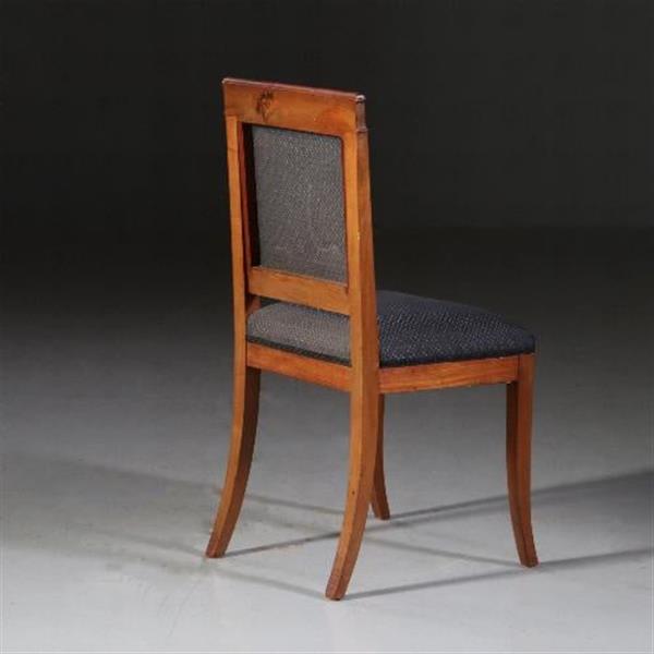 Grote foto antieke stoelen stel van 6 louis philipe stoelen ca. 1835 mahonie incl stoffering naar wens no. antiek en kunst stoelen en banken