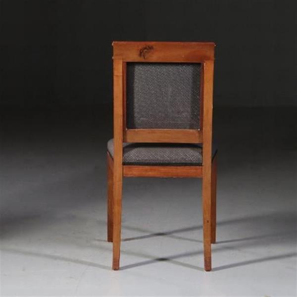 Grote foto antieke stoelen stel van 6 louis philipe stoelen ca. 1835 mahonie incl stoffering naar wens no. antiek en kunst stoelen en banken